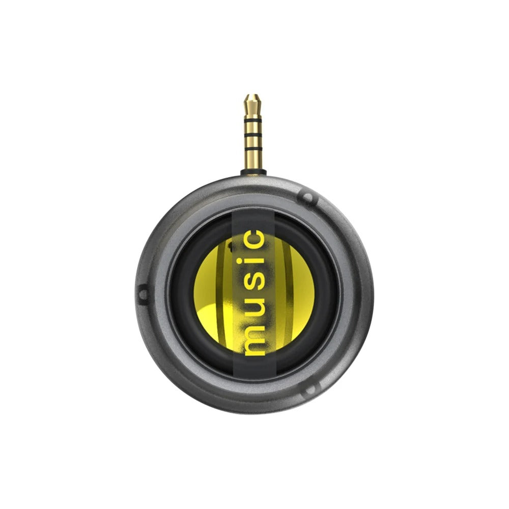 Tragbarer Mini-Lautsprecher, universeller 3,5-mm-Stecker, Mini-Soundbox, Handy-Lautsprecher, Verstärker, externe kabelgebundene Lautsprecher